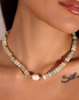 Indigo and Wolfe Aven Necklace