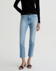 AG Mari Crop Jean Mid Rise Slim Straight Cruiser