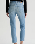 AG Mari Crop Jean Mid Rise Slim Straight Cruiser