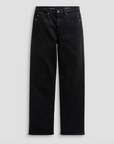 AG Brinley Jean Mid Rise Straight Super Black