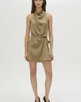 Camilla and Marc Delara Mini Dress Moss Green