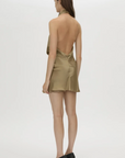 Camilla and Marc Delara Mini Dress Moss Green