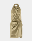 Camilla and Marc Delara Mini Dress Moss Green