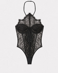 Camilla and Marc Elaris Lace Bodysuit Black