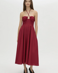 Camilla and Marc Lira Midi Dress Rasberry