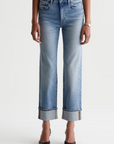 AG Brinley Mid Rise Straight 18 Years Vamp