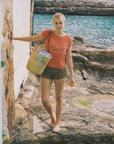 Ciao Ciao Vacation Corsivo Raglan Ringer Tee