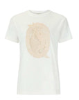 Spell Mermaid Cove Applique Tee White Sands