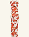 Shona Joy Ember Draped Maxi Dress Blooming Blossom