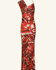 Shona Joy Nolita Side Split Maxi Dress Rosewood Floral