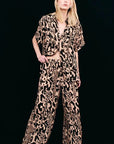 Shona Joy Goldie Relaxed Pant Animal Effect