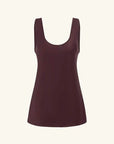 Shona Joy Savanna Scoop Neck Top Plum