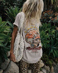 Spell Coco Cantina Biker Tee Taupe