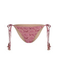 Spell Goldie Shimmer Tie Side Pant Desert Rose