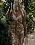 Spell Lovers and Dreamers Strappy Maxi Dress Champagne Peach