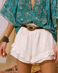 Spell Teodora Short White Smoke