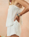 Spell Hera Lace Crop Salt