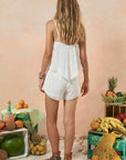 Spell Hera Lace Short Salt