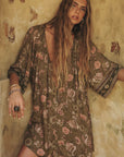 Spell Swan Lake Tunic Dress Sage