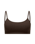 Nagnata Textured Ballet Wool Bralet Bark