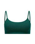 Nagnata Textured Ballet Wool Bralet Kelp