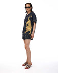The Tales Silk Crouching Tiger Black