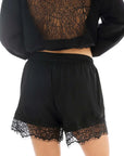 The Tales Lace Athena Shorts Black
