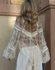 Spell Teodora Blouse Sea Salt
