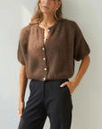 Charli Emme Cardigan Espresso One Size