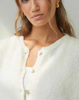 Charli Emme Cardigan Ivory One Size
