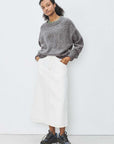 American Vintage Womens Sweater Vitow Steel Melange