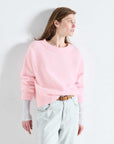 American Vintage Womens Vitow Sweater Almond Melange