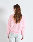 American Vintage Womens Vitow Sweater Almond Melange