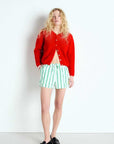 American Vintage Vitow Cardigan Strawberry