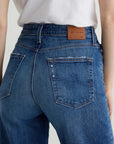 AG Rian High Rise Straight Denim 14 Years Stereo