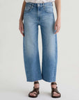 AG Hattie Crop High Rise Barrel Helios