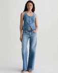 AG Adria Low Rise Twisted Wide Leg