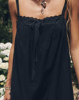 Spell Vintage Petticoat Midi Dress Onyx
