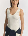 Viktoria and Woods Wilde Tank Ivory