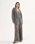 Rabens Saloner Inja Wide Leg Pant Leopard