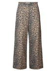 Rabens Saloner Inja Wide Leg Pant Leopard