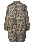 Rabens Saloner Jaqline Oversized Jacket Leopard