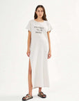 Rabens Saloner Magic Jersey Dress Faded Black
