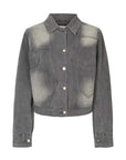 Rabens Saloner Janny Jacket Washed Grey