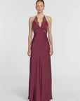 Viktoria and Woods Heritage Dress Garnet