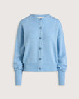 Viktoria and Woods Hart Merino Wool Caridgan Portrait Blue
