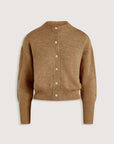 Viktoria and Woods Hart Merino Cardigan Wicker Marl
