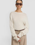 Viktoria and Woods Nantucket Knit Ivory Marl