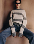Viktoria and Woods Dalliance Knit Bone Grey Marle