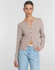 Viktoria and Woods Wisdom Cardigan Plaster Marle